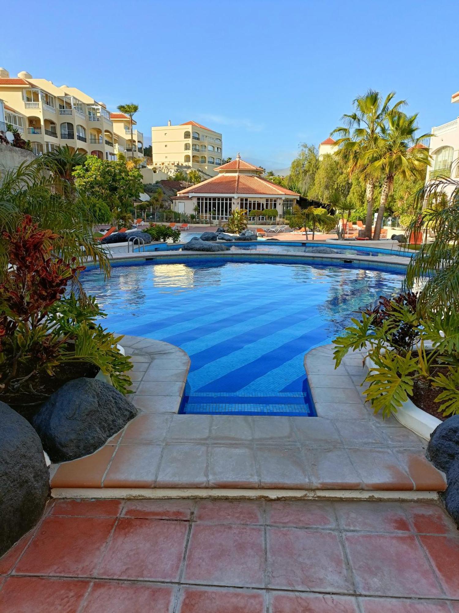 Bookinn Golf Park Sunny Cozy Apartment Near The Ocean With Large Double Terraces, Fiber Wifi, 3 Pools, Bbq Tenerife South Сан-Мігель-де-Абона Екстер'єр фото